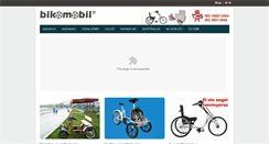 Desktop Screenshot of bikomobil.com