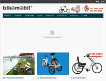 Tablet Screenshot of bikomobil.com